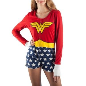 Wonder Woman Cosplay Romper